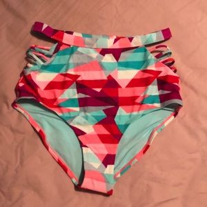 Forever 21+ High Wasted Swim Bottoms